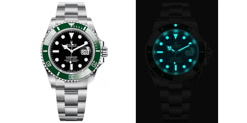 Rolex Submariner Series m126610lv-0002 watch (new green water ghost)